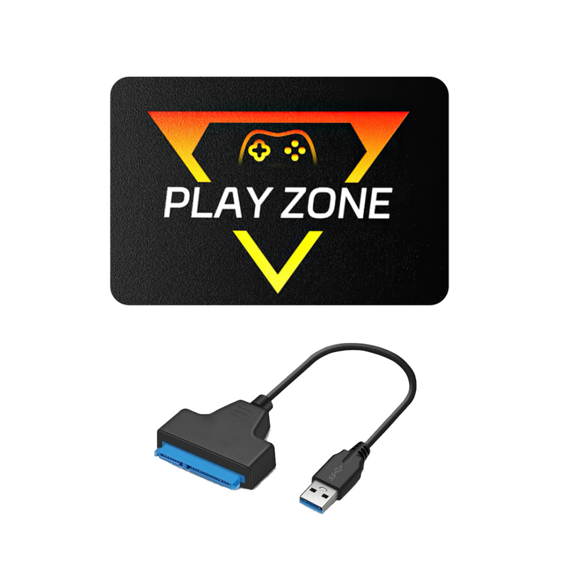 Mini Game PlayZone 1TB - O SSD Definitivo com 16.000 Jogos para PS5, PS4, Xbox, Switch e Mais! 🎮🔥