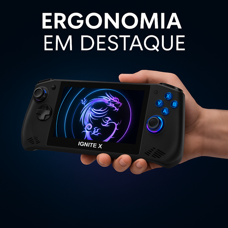 IGNITE X – Portabilidade  e Potência Extrema de Última Geração para Sua Experiência Gamer
