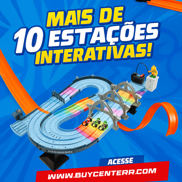 A SUPER PISTA ARCO-ÍRIS DO MARIO KART - Que Vai Transformar Sua Casa de Verdade